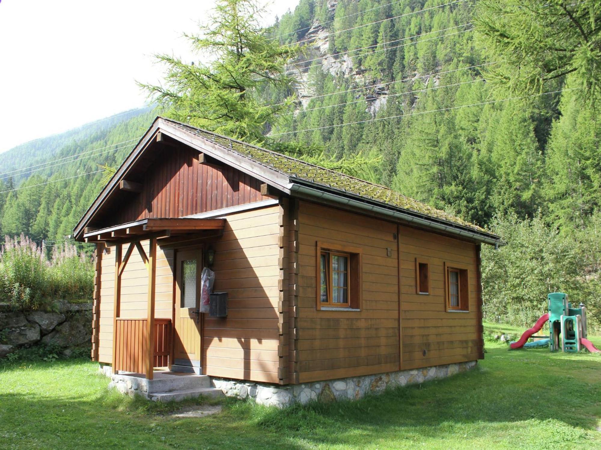 Modern Chalet In Saas Balen With Garden Экстерьер фото