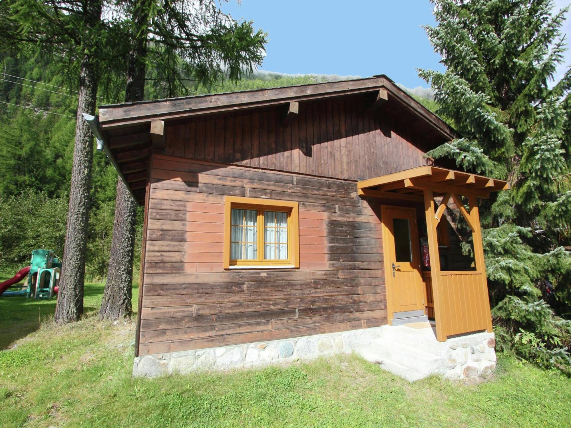 Modern Chalet In Saas Balen With Garden Экстерьер фото