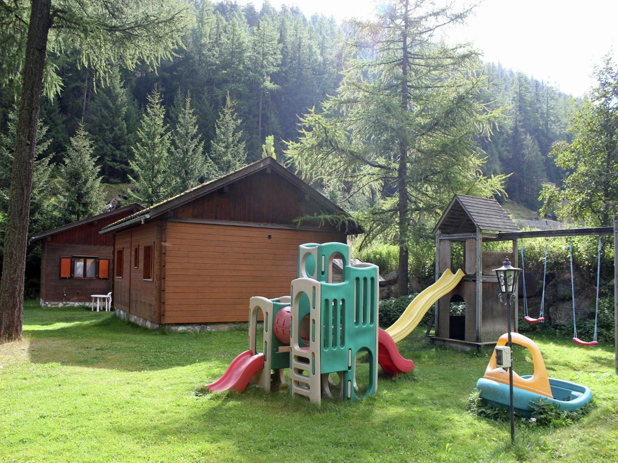 Modern Chalet In Saas Balen With Garden Экстерьер фото
