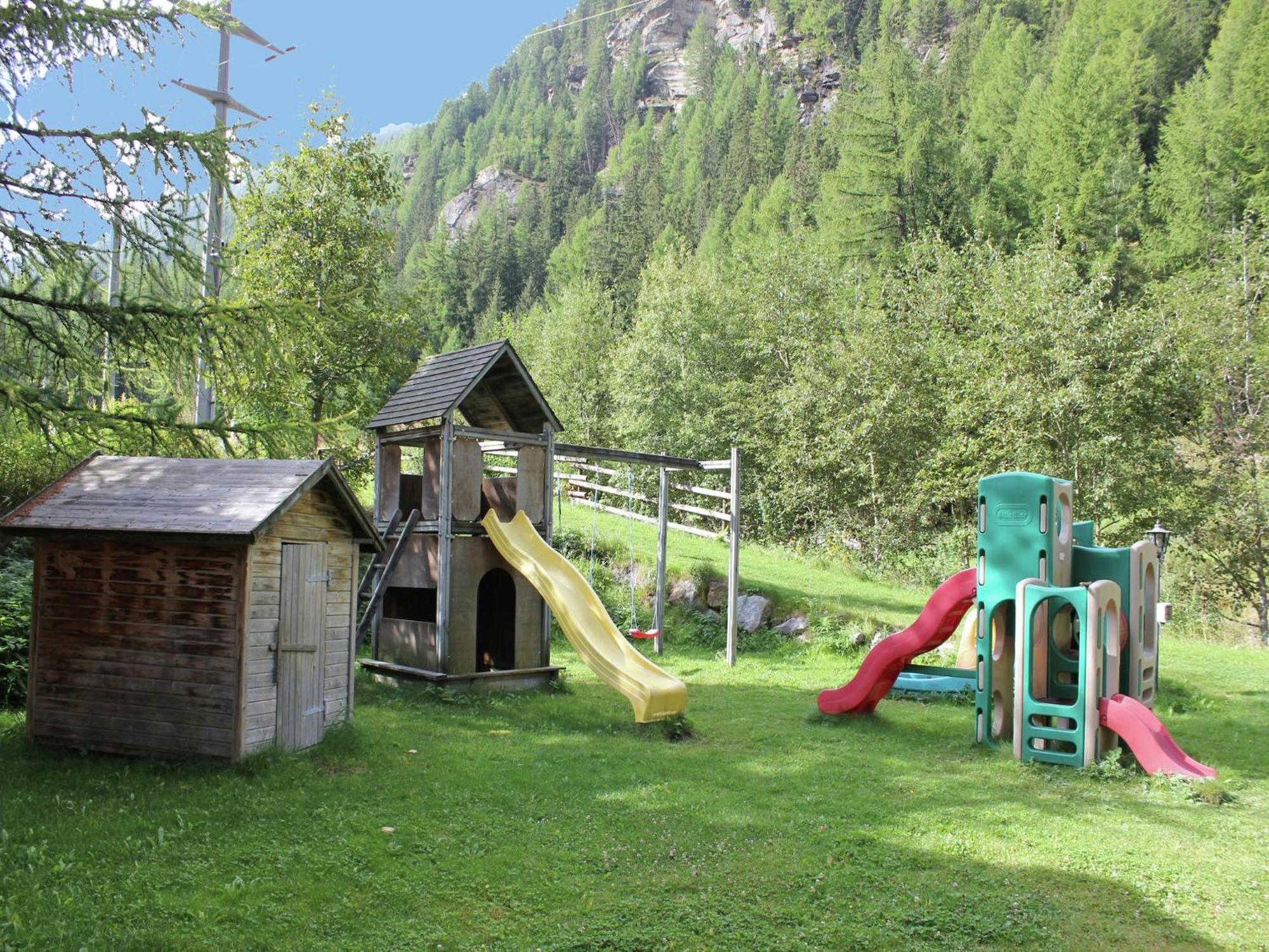 Modern Chalet In Saas Balen With Garden Экстерьер фото