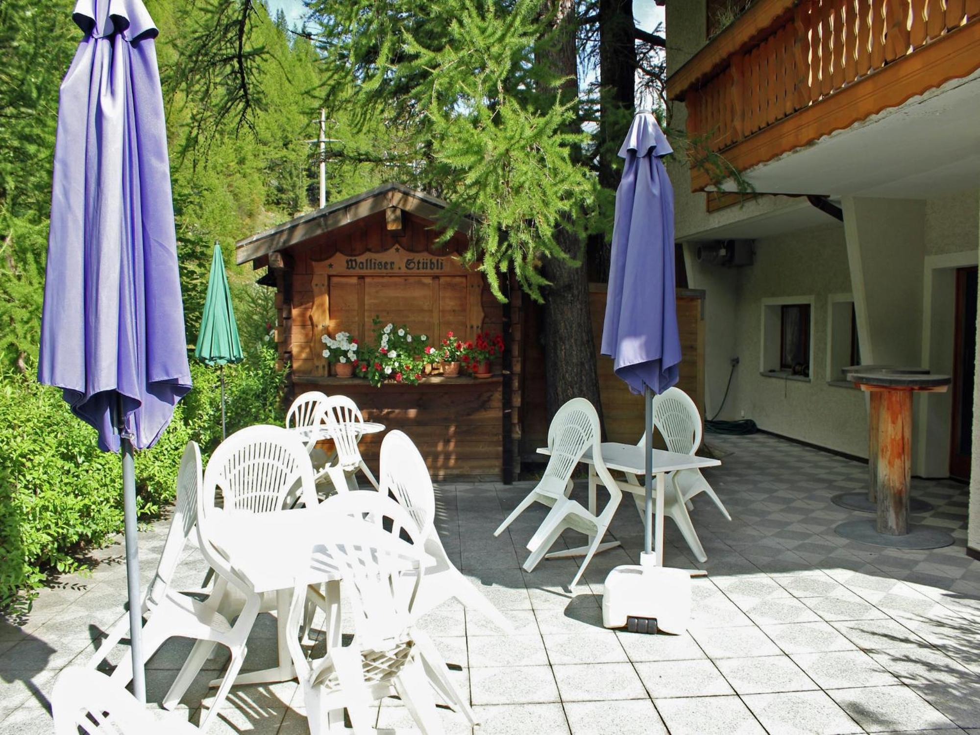 Modern Chalet In Saas Balen With Garden Экстерьер фото